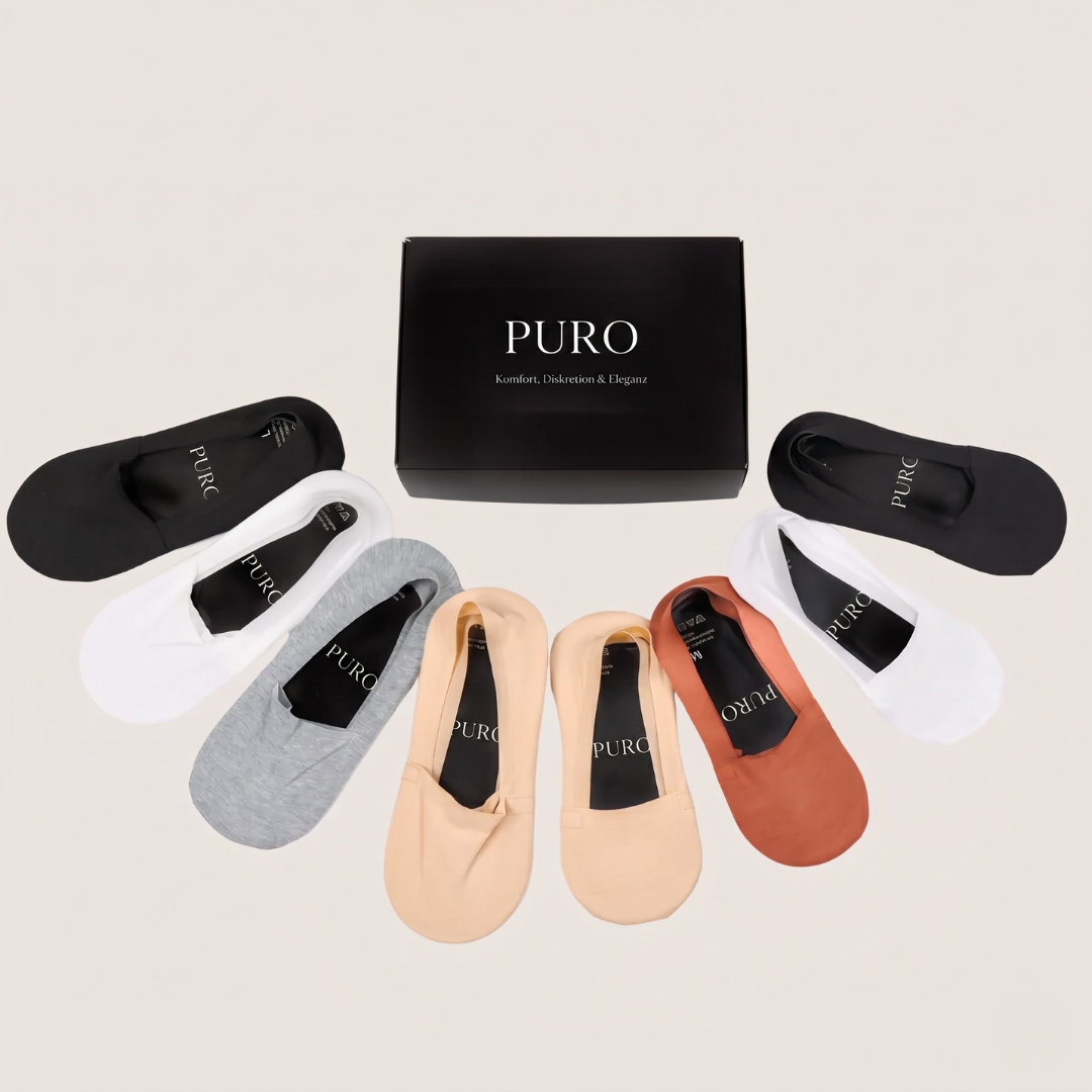 Puro One: Die unsichtbaren Socken, die nicht verrutschen.