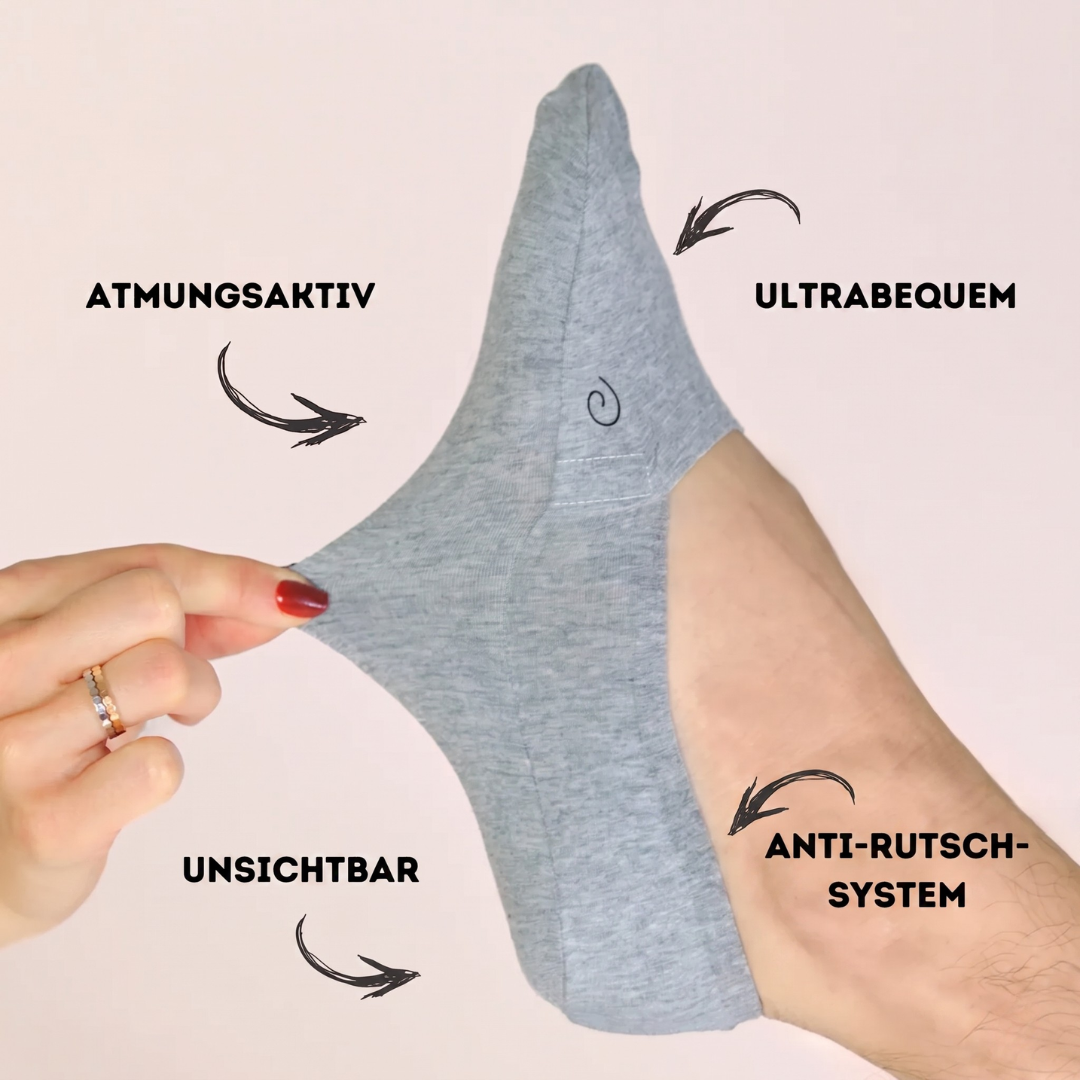 Puro One: Die unsichtbaren Socken, die nicht verrutschen.