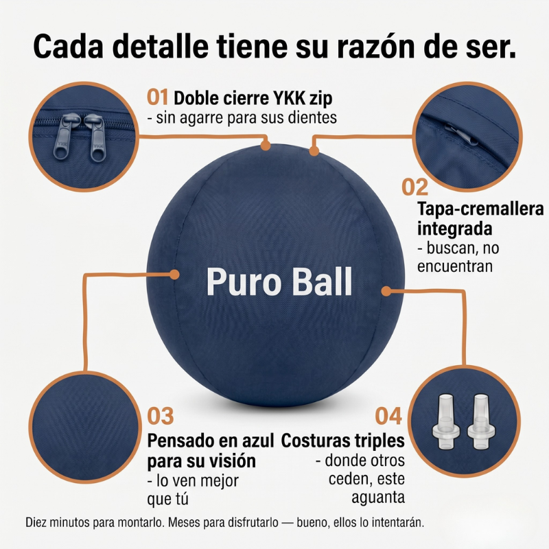 Puro Ball - Balón Interactivo Ultra-Resistente